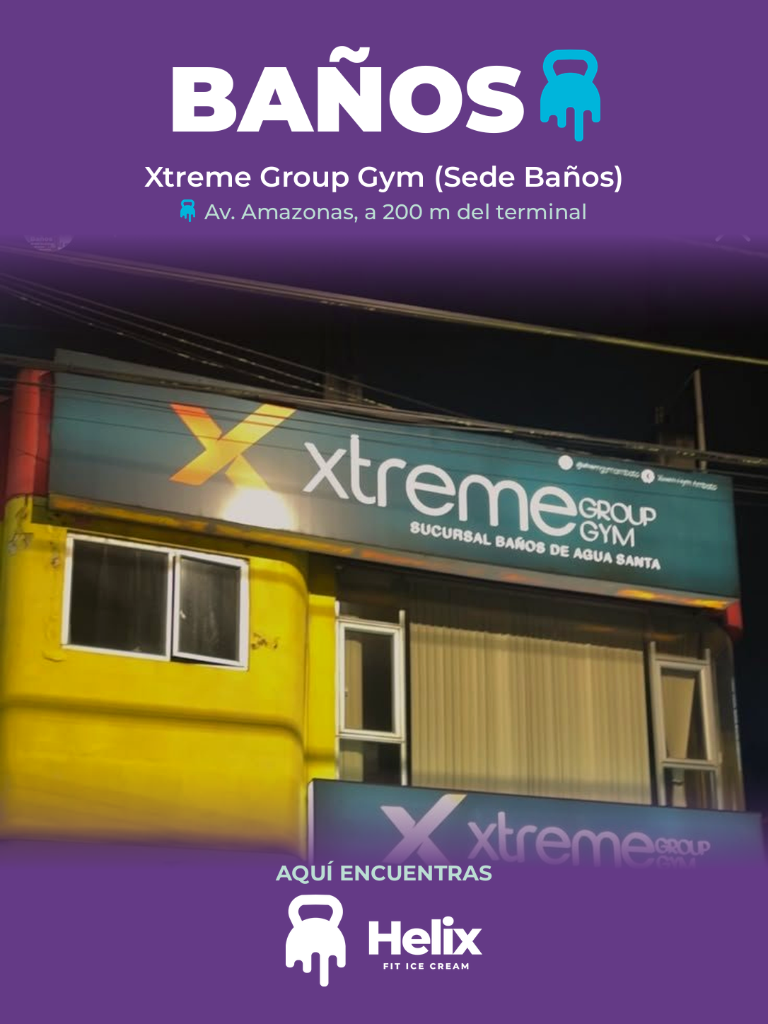Baños — Xtreme Group Gym