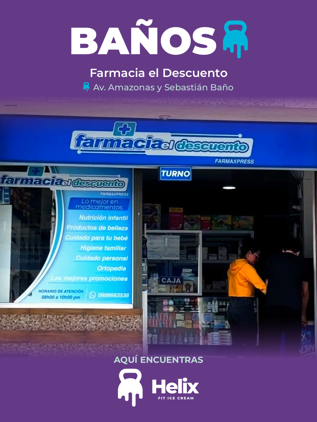 Baños — Farmacia el Descuento