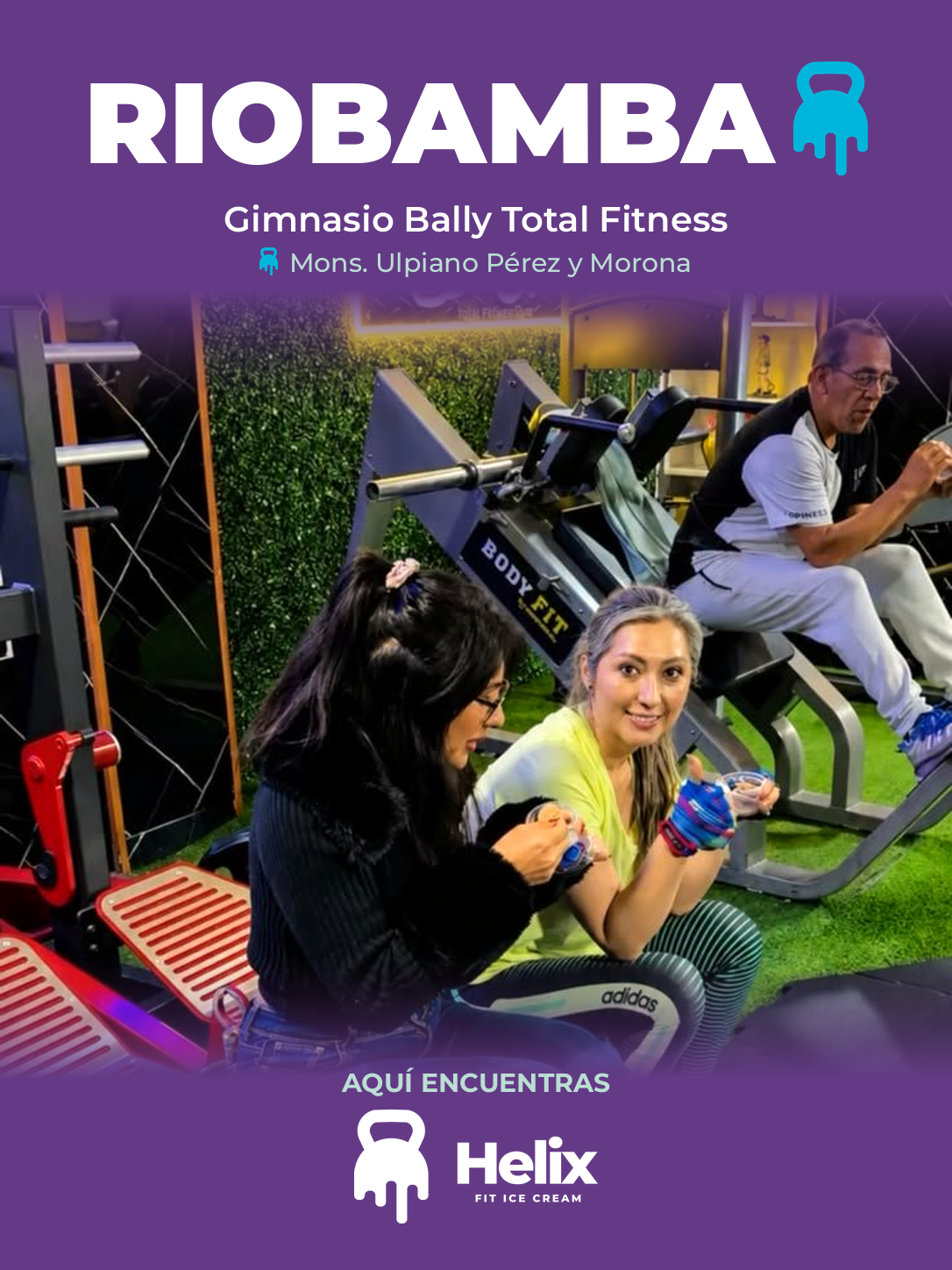 Riobamba — Gimnasio Bally Total Fitness